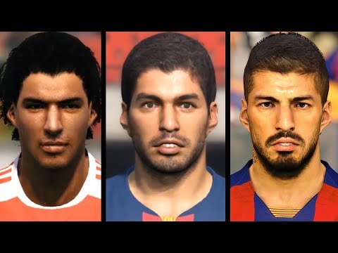 Luis Suarez evolution from PES 6 to PES 2020 Video