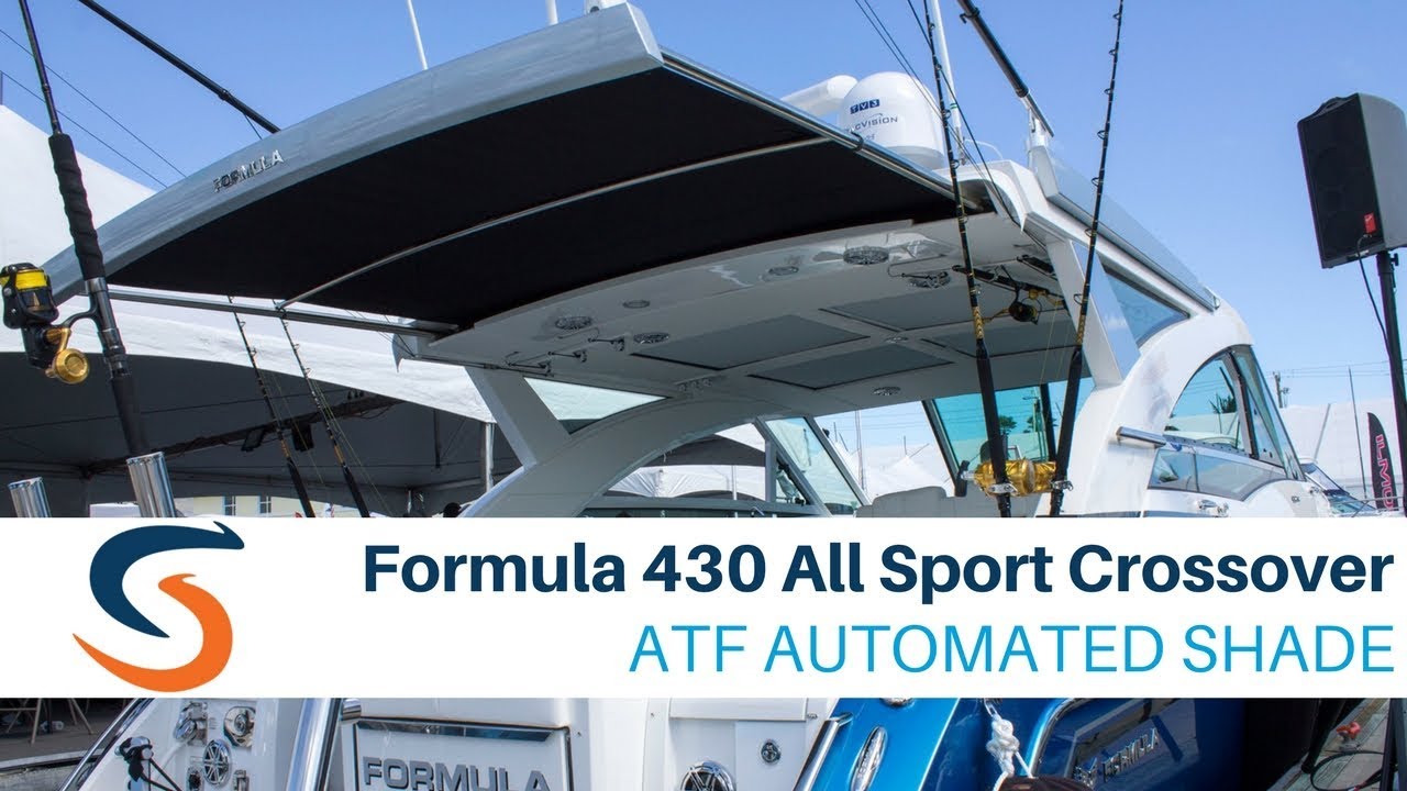 Formula 430 All Sport Crossover Debuts with SureShade
