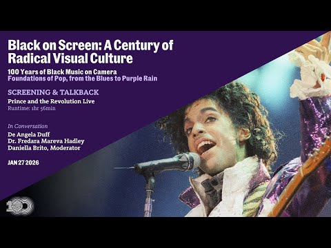 Black on Screen | Foundations of Pop, from the Blues to Purple Rain (Talkback)