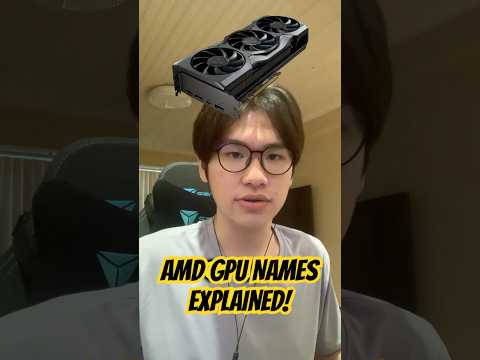 AMD GPU Names EXPLAINED! #pc #pcguide #amd