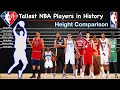 Height Comparison | Tallest NBA Players in History