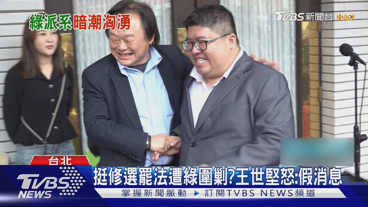 挺修選罷法遭綠圍剿？　王世堅怒：假消息