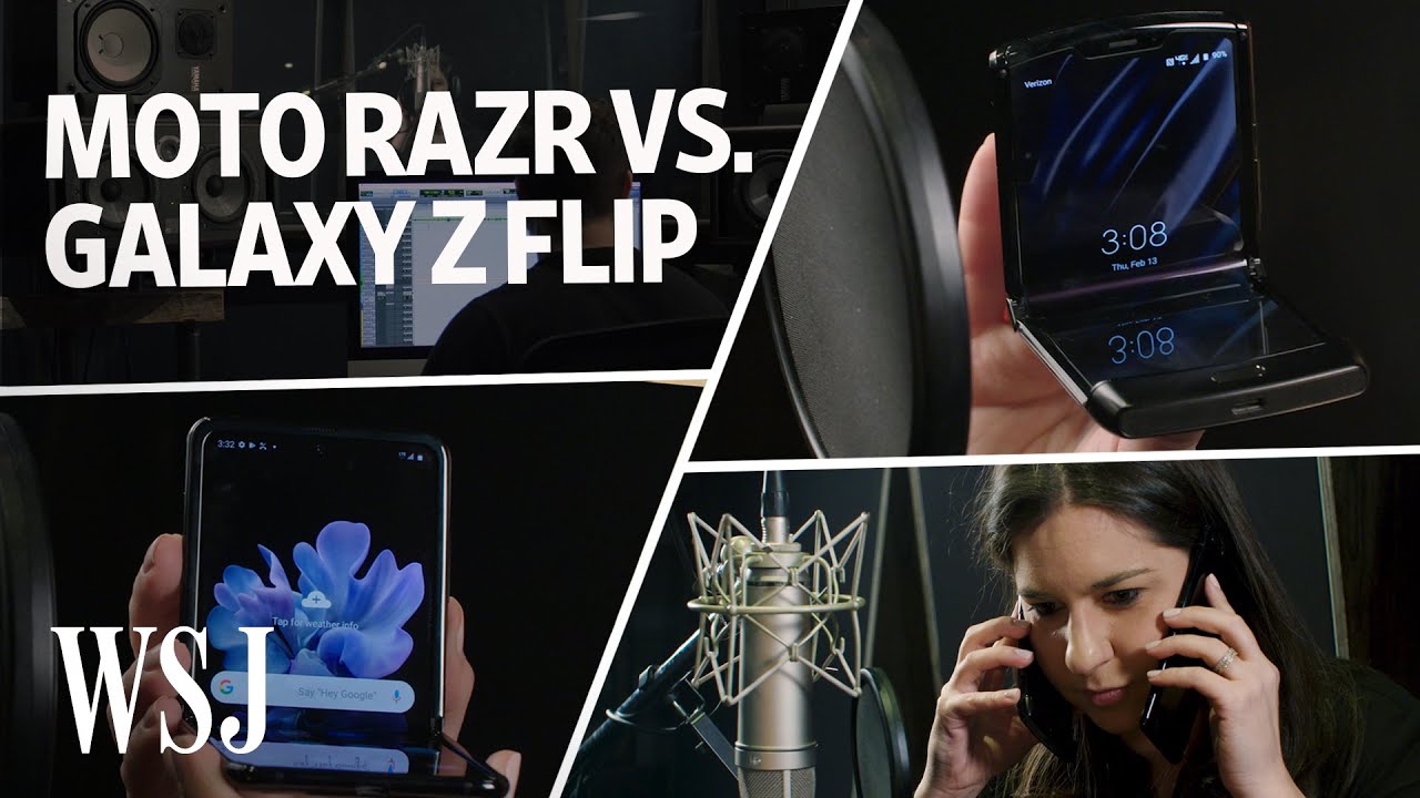 Motorola Razr vs. Samsung Galaxy Z Flip: The Musical Review | WSJ