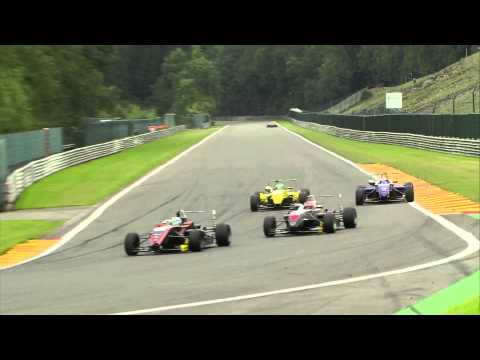 European F3 OPEN 2013 Round 6 BELGIUM - SPA Highligts race 1