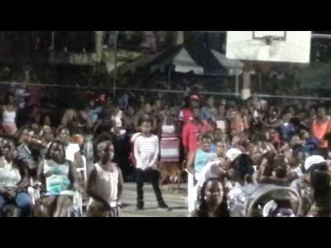 Only in Gouyave: Ms. Bold N Beautiful Queen Show,Swimsuit edition