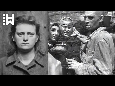 Cold-blookded vemale Nazi guard at Bergen Belsen concentration camp - Irene Haschke