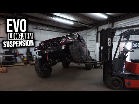 EVO Long arm install on a JLUR | OA BUILDS