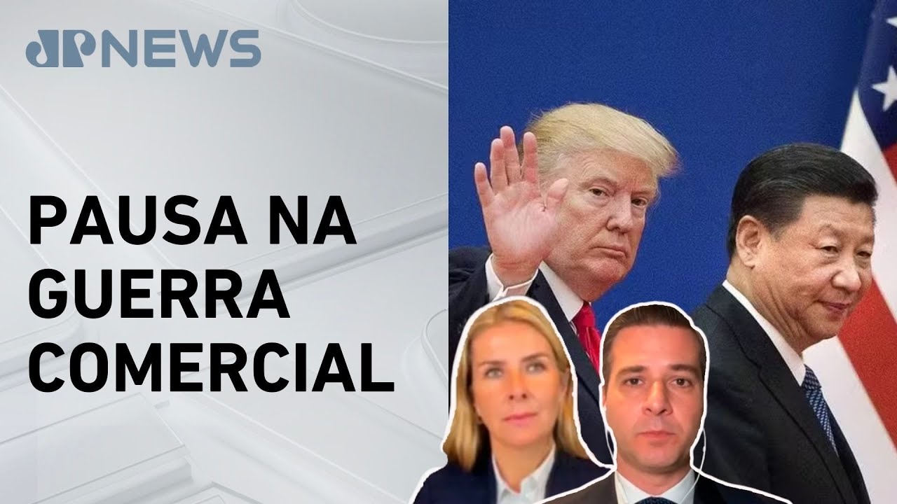 EUA e China anunciam redução nas tarifas por 90 dias; Deysi e Beraldo analisam