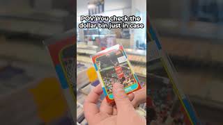 When you find something crazy in the dollar bins #sportscards #cards #pokemon #michaeljordan