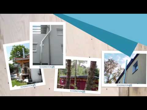 Edelstahlschornstein: leichter Aufbau durch Twist-Lock