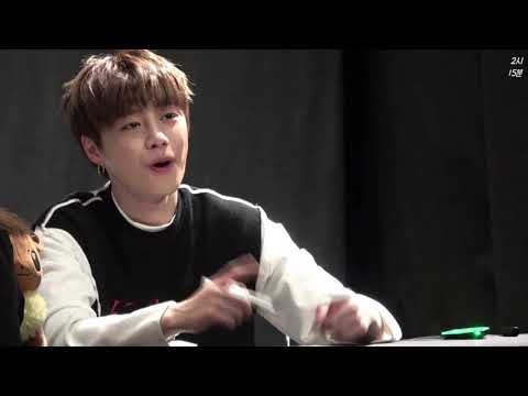 180505 유앤비 UNB 청담아트홀 팬싸인회 - 여러분 이의진하세요 :D (의진Focus)