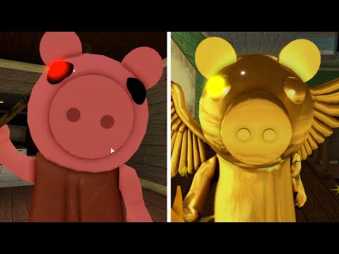 ROBLOX PIGGY 2 GOLD PIGGY VS PIGGY JUMPSCARE   Roblox Piggy Book 2 New Update