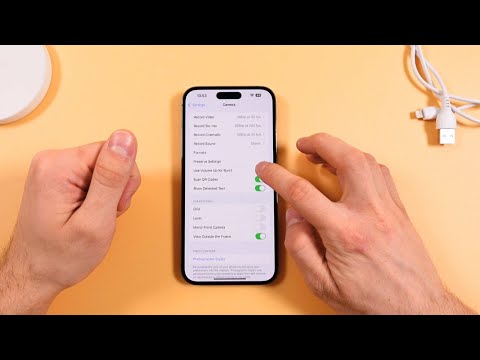 How to Switch Function of Camera Volume Buttons on iPhone 14 Pro Max