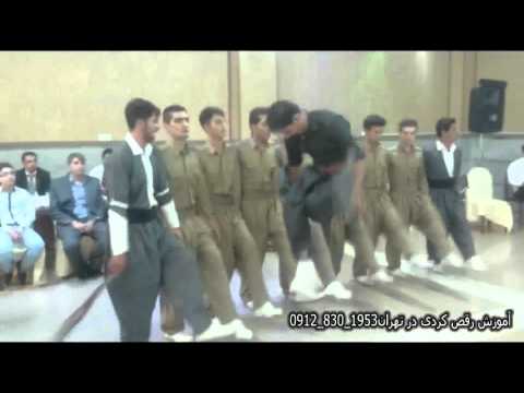 Kurdish dance group Asu naderi in Kermanshah