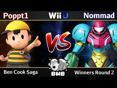 BWSmash Ben Cook Saga - Winners Round 2 - Poppt1 (Ness) VS Nommad (Samus)