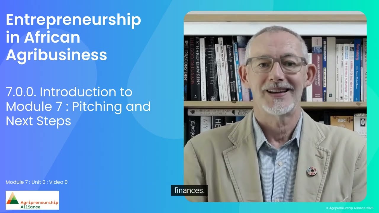 Module 7 - Pitching & Next Steps - Introduction thumbnail