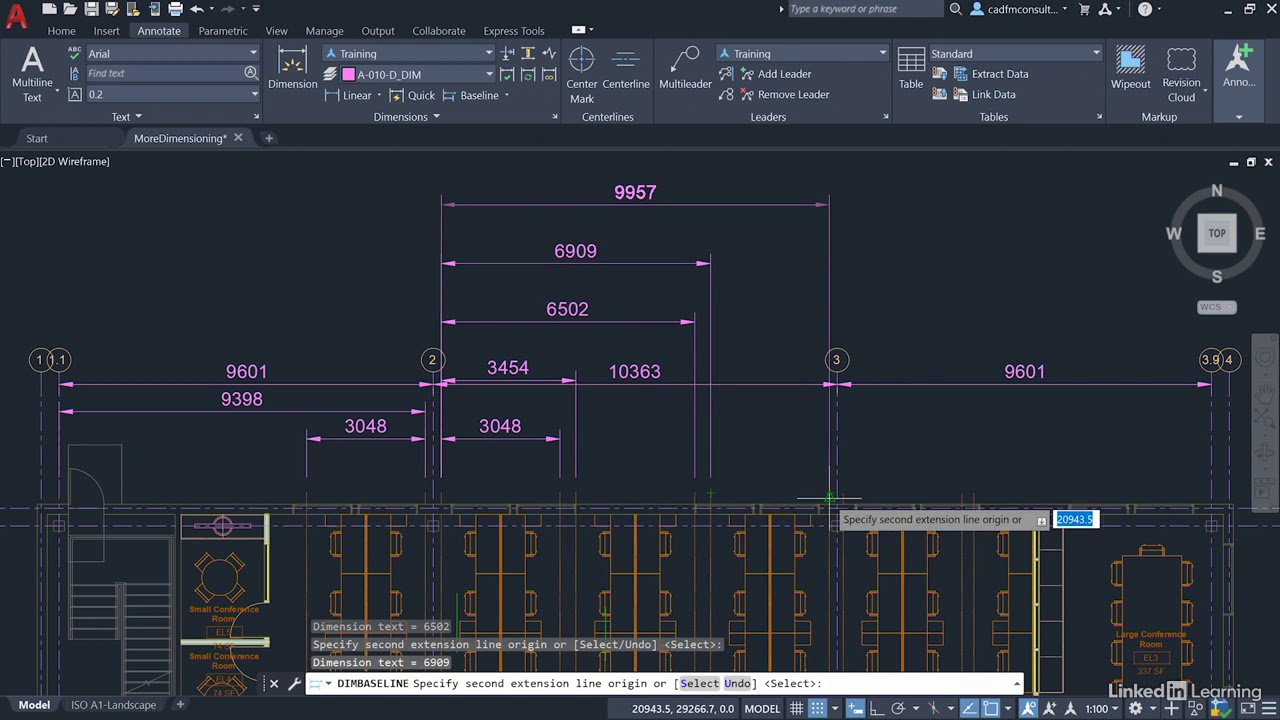 33   Continue and baseline dimensions