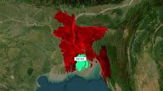 Bangladesh Map Animation in After Effect