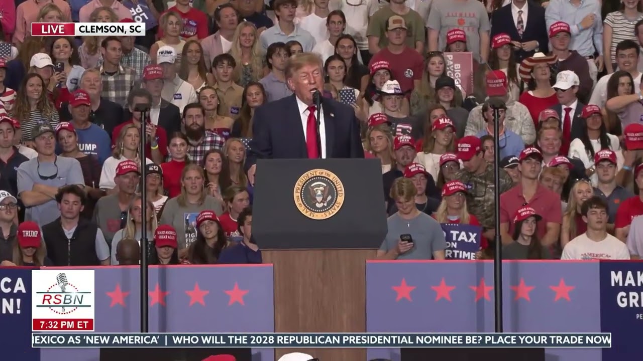 Protester Punched and Dragged Out in Clemson, SC - Trump: “You Reminded Me of Evander Holyfield”