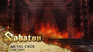 Cover art for SABATON - Metal Crüe