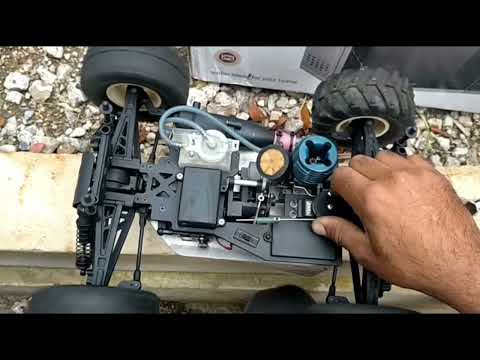 ACME Conquistador nitrotek NITRO TRUCK testing running infinity 15 engine 4WD 1:10 #shorts