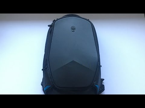 Alienware Vindicator 2.0 15” laptop backpack quick unboxing and review