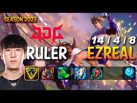JDG Ruler EZREAL vs KAI'SA ADC - Patch 13.17 KR Ranked