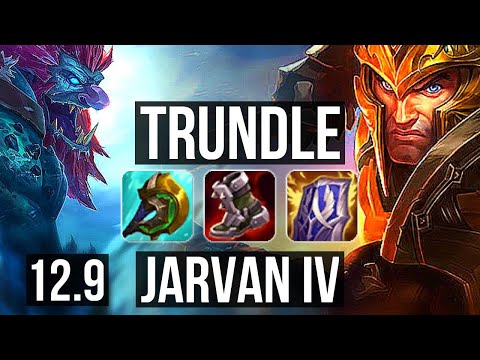 TRUNDLE vs JARVAN IV (JNG) | 5/1/6, 600+ games | NA Master | 12.9