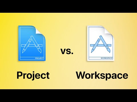 Xcode: Convert project to workspace