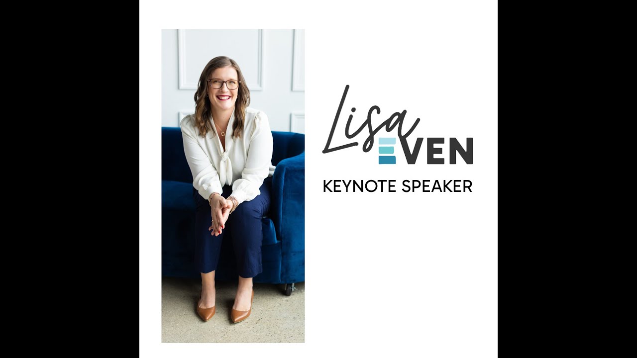 Promotional video thumbnail 1 for Lisa Even - Keynote Speaker