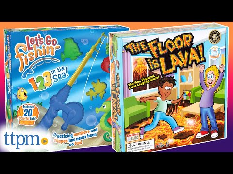 Let’s Go Fishin' 123 in the Sea and The Floor Is Lava