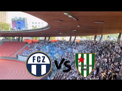 Red Star Zürich vs. FCZ - Schweizer Cup Stadion Vlog | Der FCZ mit einem mühsamen 0:2 Sieg!