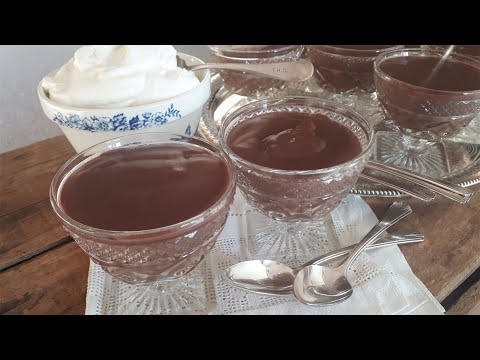 Homemade Chocolate Pudding~(quick & easy pantry staple dessert~no eggs!)
