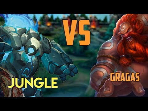 AP Jungle Gragas vs Cho Gath || Full Gameplay
