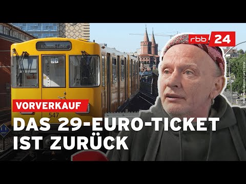 Wie kommt das 29-Euro-Ticket bei Menschen in Berlin an?