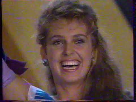 Ewa Wachowicz wygrywa konkurs w Miss Polonia 1992