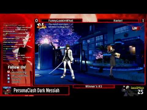 PersonaClash Dark Messiah - P4AU - Winner's R3 - Funnylookinwhat vs. Radori