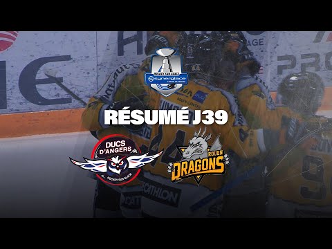 🏒 J39 ANGERS - ROUEN (5-6) : le résumé d'un match de choc !