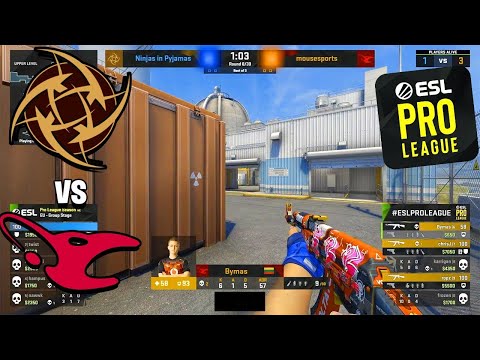 NEW Mousesports vs NiP - Best Game Ever - ESL Pro League | Best Moments Cs 2020