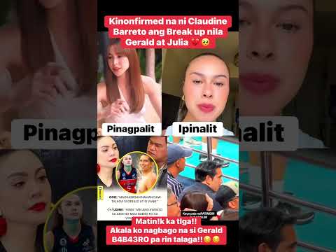 Ang ipinalit ni Gerald Kay Julia #geraldanderson  #juliabarretto