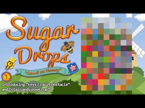 Sugar Drops - Match 3 puzzle Video