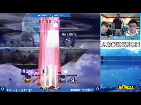 "Ascension 9/15/18" - Elk G | Big Large (Ike/Wario) v. ThundeRzReiGN (Ike) - Winners Quarters