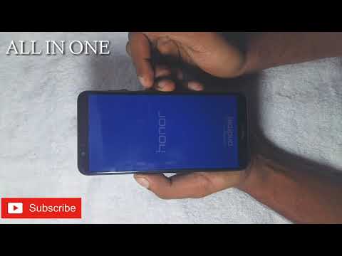 Huawei Honor 7x Hard Reset Unlock Pattern Lock