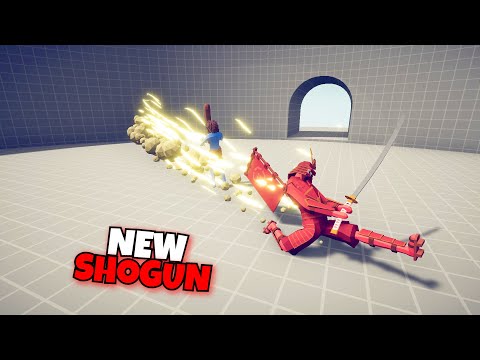 NEW SHOGUN VS EVERY UNITS - Totally Accurate Battle Simulator TABS