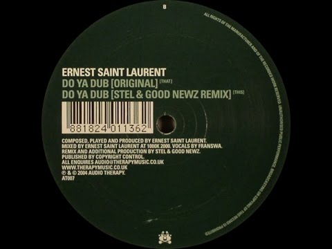 Ernest Saint Laurent ‎– Do Ya Dub (Original)