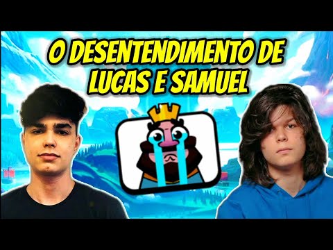 LUCASXGAMER E SAMUEL BASSOTTO E A TRETA ENTRE OS DOIS MAIORES JOGADORES DE CLASH ROYALE DO BRASIL