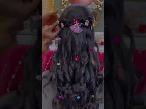 New Bridal Makeup & Hairstyle Look 2023 #reels #Shorts #instagram #Bride #mua #makeup #hairstyle