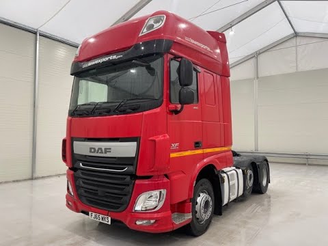 FJ65 WKS - DAF XF106 460 6x2 Midlift Tractor Unit | Law Truck Centre UK