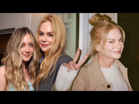 Nicole Kidman’s Daughter Shares Candid Look at Star Amid Divorce
