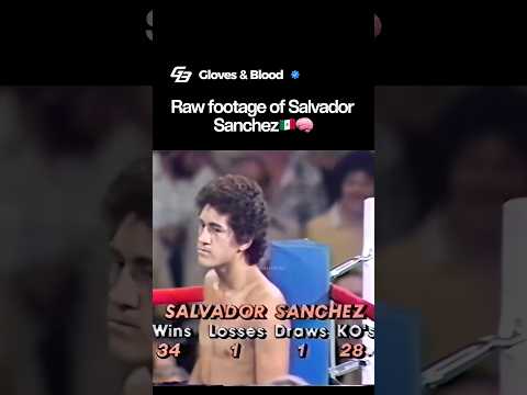 Salvador Sánchez 15 rounder